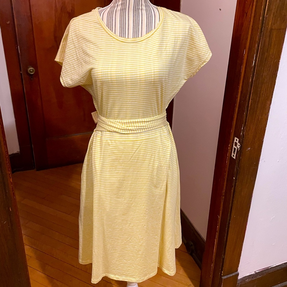 Toad & Co Women's Cue Wrap Short Sleeve Dress XL
